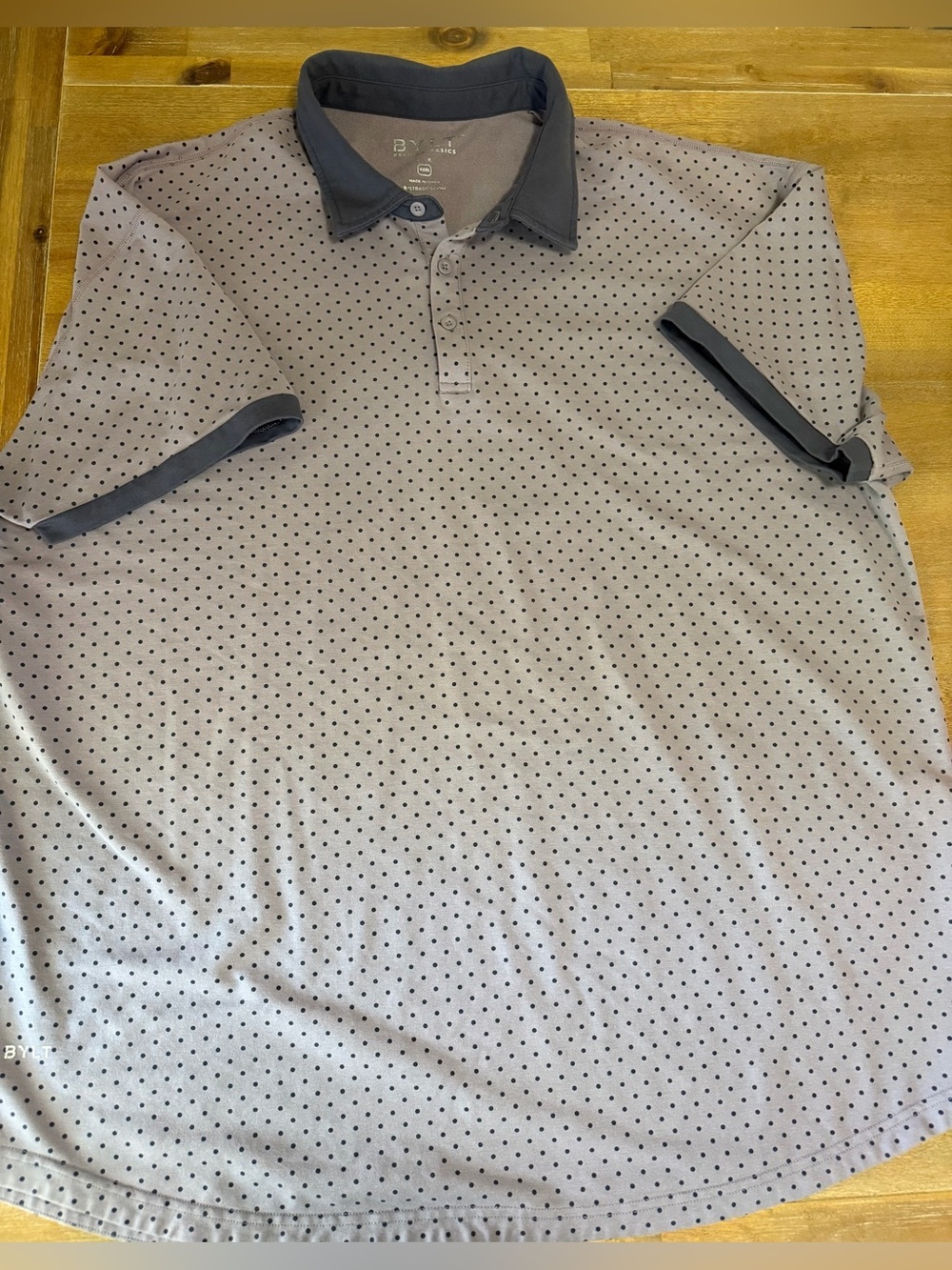 Bylt Premium Basics Lux Men’s Dotted Polo XXXL